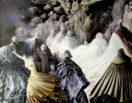 Öl/Leinwand, 70 x 90