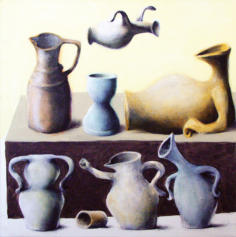 Öl/Leinwand, 49 x 49