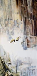 Öl/Leinwand, 140 x 70