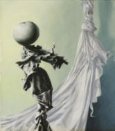 Öl/Leinwand, 47 x 42