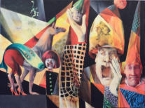 Öl/Leinwand, 50 x 70