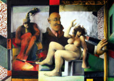 Öl/Leinwand/Malplatte, 50 x 70